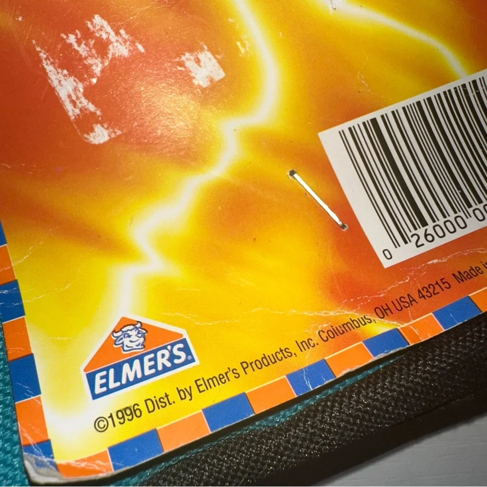 Vtg 1996 Elmer’s Brain Stuff “Brain Bag” Organizing Pouch